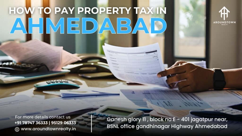 How to pay property tax in Ahmedabad