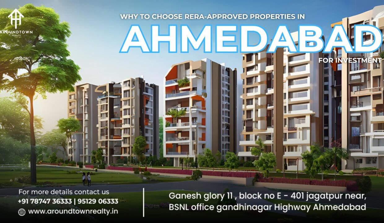 Why to choose RERA approved properties in ahmedabad for investment