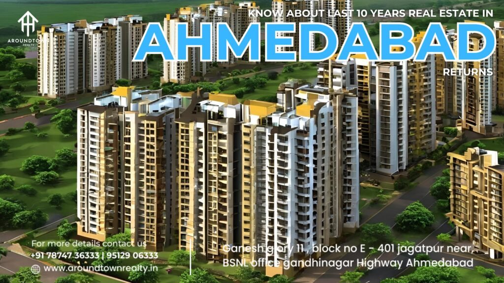 Know about last 10 years real estate in ahmedabad returns