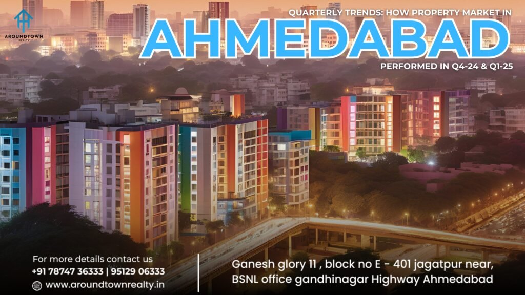 Quarterly Trends_ How Property Market in Ahmedabad Performed in Q4-24 & Q1-25